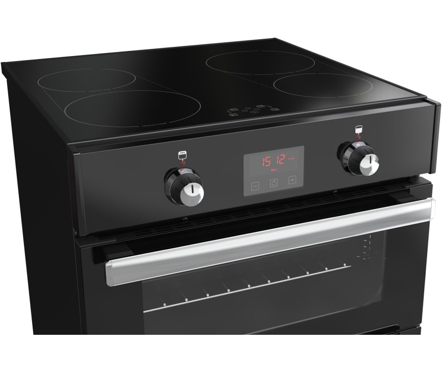 Belling Cookcentre 60 Ei BK inductie fornuis - zwart - 60 cm