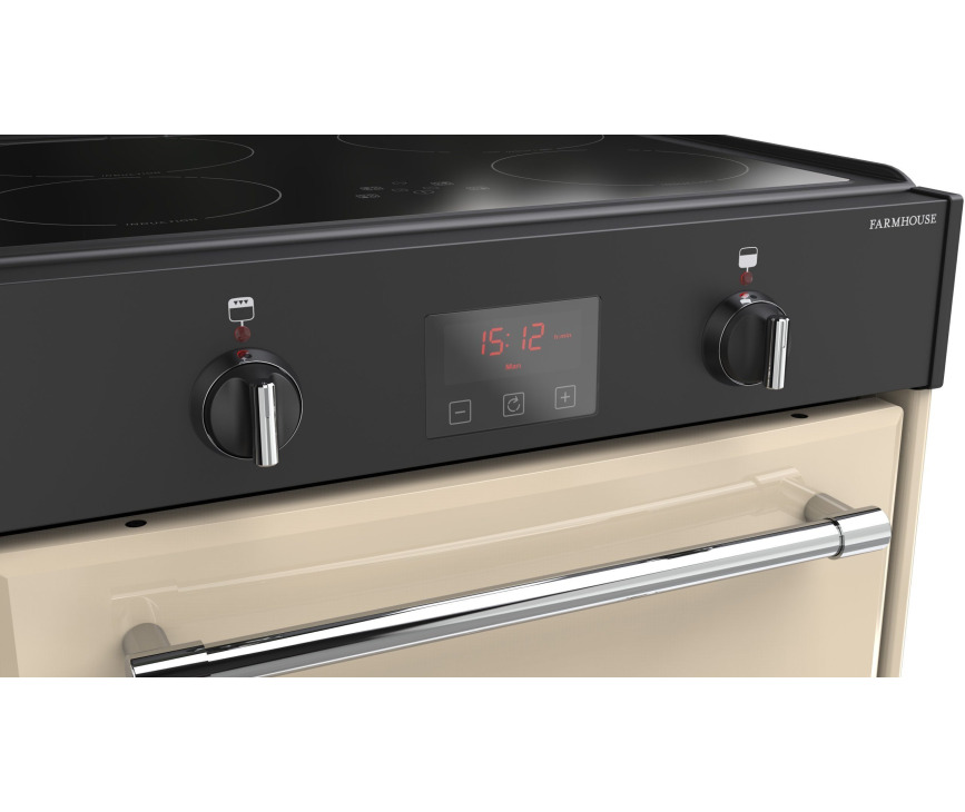 Belling Cookcentre 60 Ei Creme - inductie fornuis - 60 cm