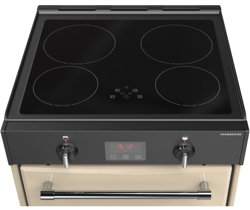 Belling Cookcentre 60 Ei Creme - inductie fornuis - 60 cm