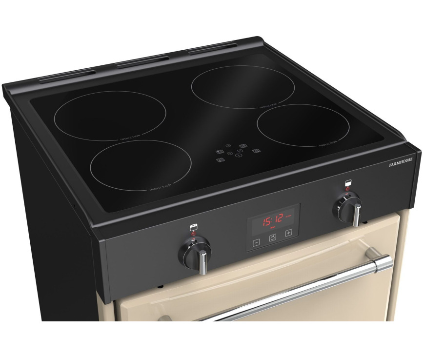 Belling Cookcentre 60 Ei Creme - inductie fornuis - 60 cm
