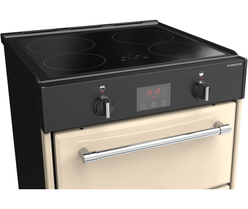 Belling Cookcentre 60 Ei Creme - inductie fornuis - 60 cm