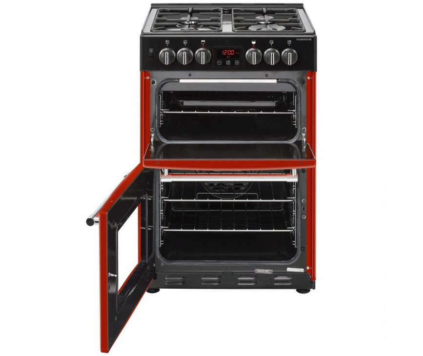 Belling Farmhouse 60 DF EU Rood fornuis