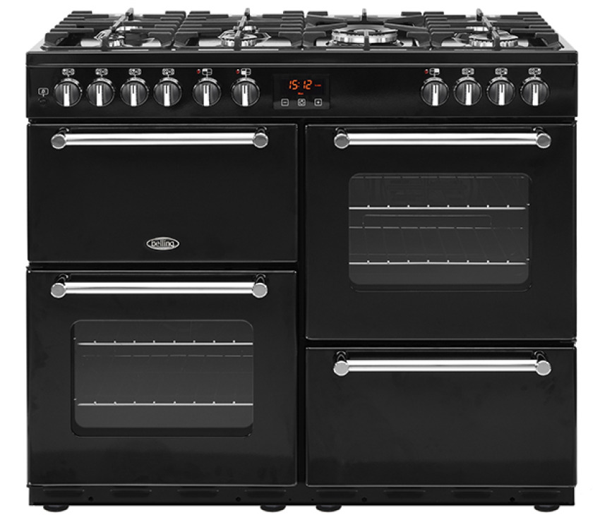 BELLING fornuis Kensington 100 DFT Black