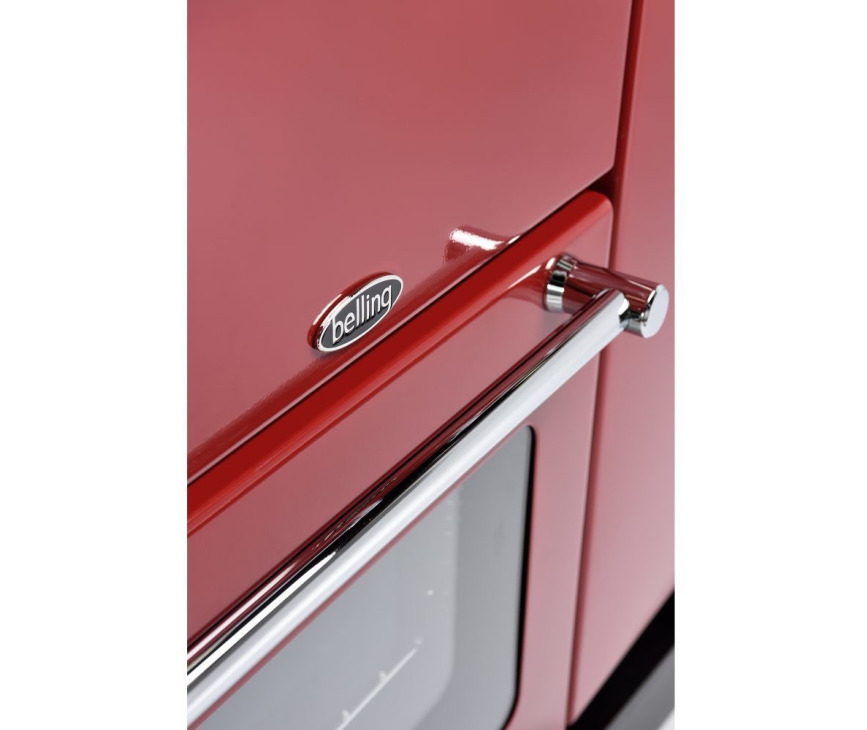 Belling KENSINGTON 90 DFT ROOD fornuis - 90 cm. breed