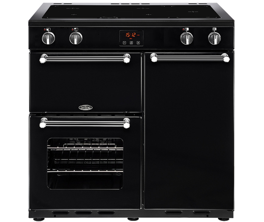 BELLING fornuis inductie Kensington 90 EI Black