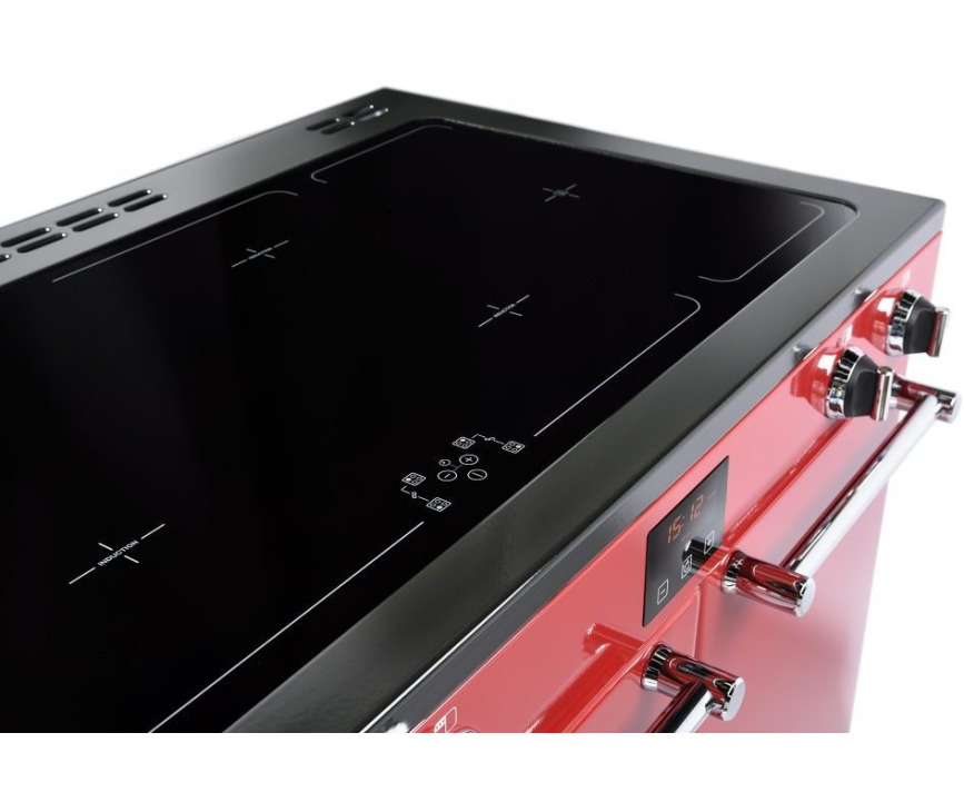 Belling Kensington 90 Ei Red inductie fornuis