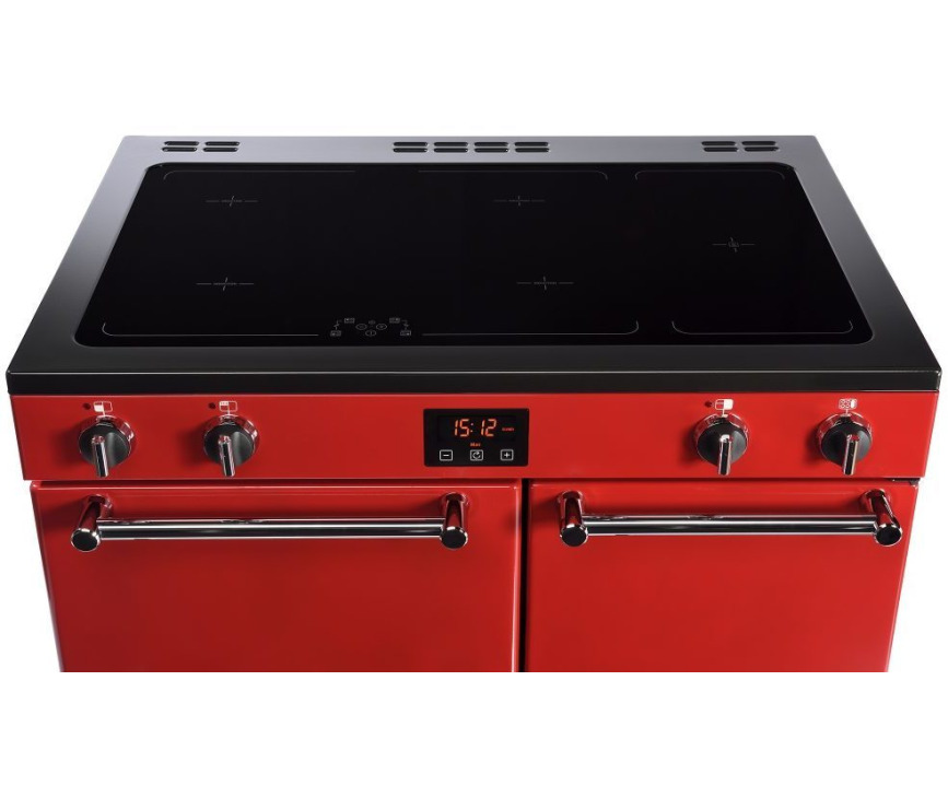 Belling Kensington 90 Ei Red inductie fornuis