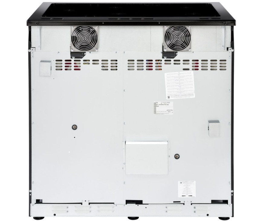 Belling KENSINGTON 90 EI RED inductie fornuis - kleur rood - 3 ovens