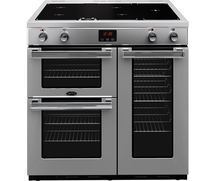 BELLING fornuis inductie Cookcentre 90 Ei prof.rvs