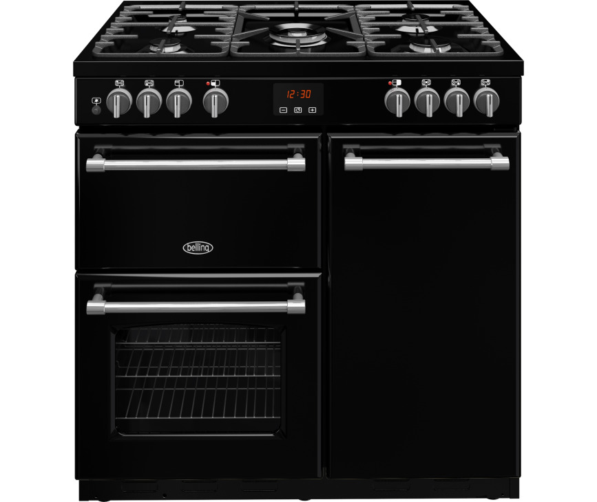 BELLING fornuis Farmhouse 90 DFT Zwart
