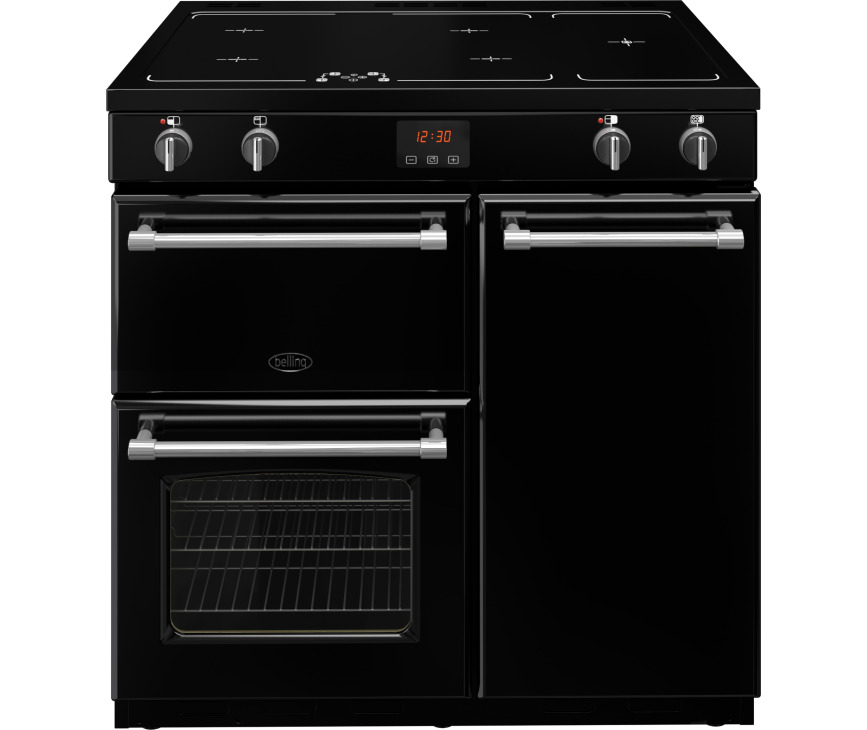 BELLING fornuis inductie Farmhouse 90 Ei Black