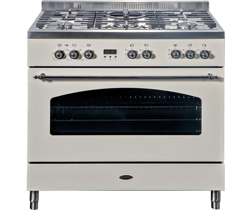 BELLING fornuis Rustic 900 DFT oud wit