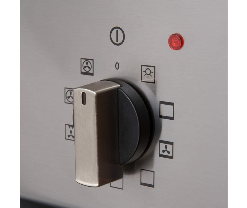 Boretti BPMN60IX inbouw oven - roestvrijstaal