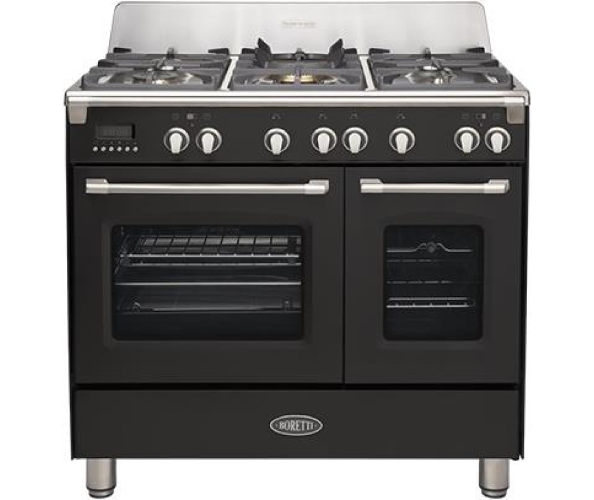 BORETTI fornuis zwart CFBG902ZW2