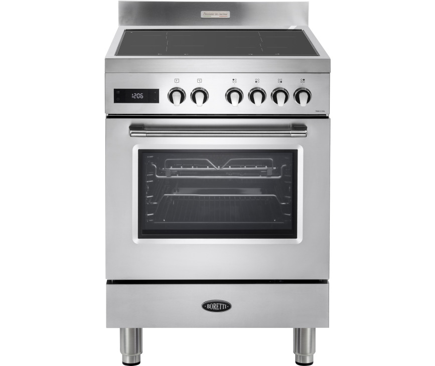BORETTI fornuis inductie rvs CFBI601IX
