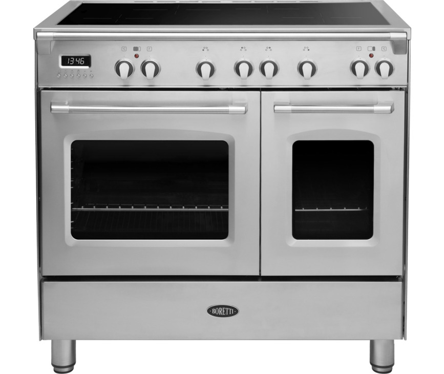 BORETTI fornuis inductie rvs CFBI902IX2