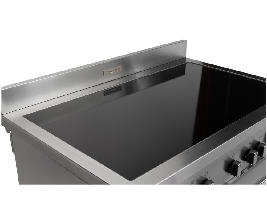 Het kookgedeelte van de Boretti MFBI901IX bestaat uit 4 inductie zones