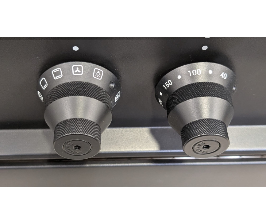 Boretti MLI95BMAT inductie fornuis met 5 inductie zones - antraciet