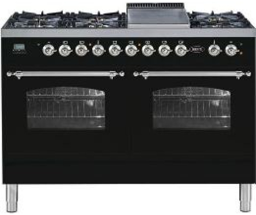 BORETTI fornuis zwart VFPNR1207ZW