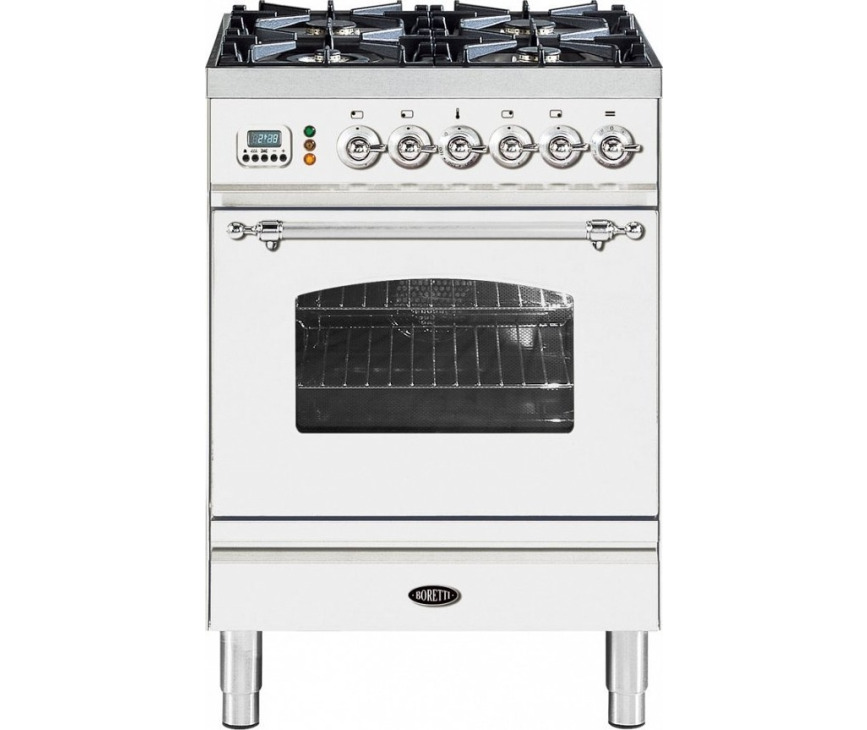 BORETTI fornuis gasoven wit VPNR64WTG