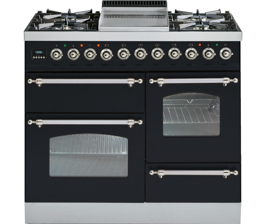 BORETTI fornuis zwart VXFNR104ZW
