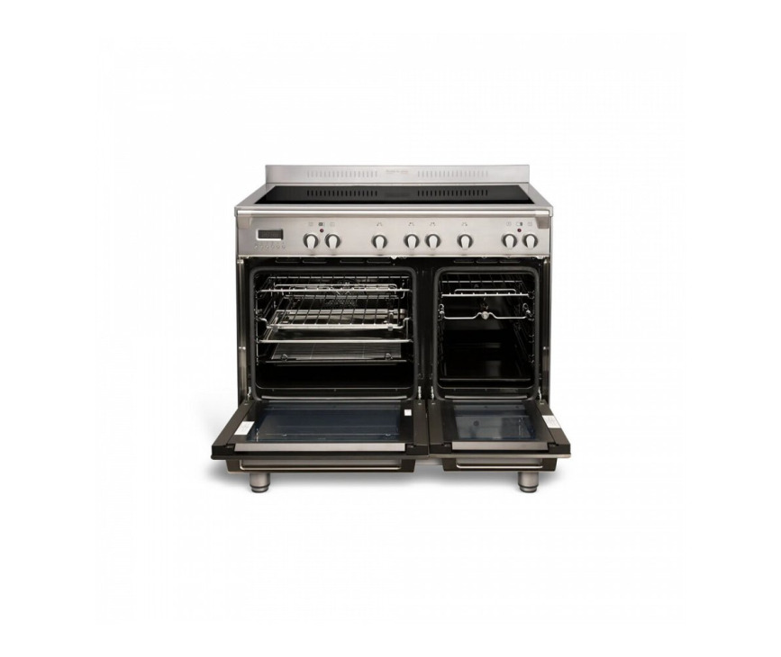 Boretti CFBI902IX2 inductie fornuis - met dubbele oven 90 cm fornuis