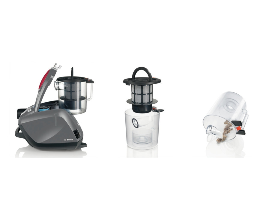 Bosch BGS5PERF rvs-look stofzuiger