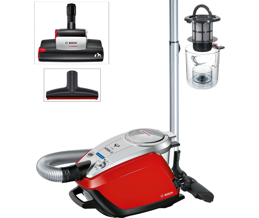 BOSCH stofzuiger rood BGS5ZOOO2