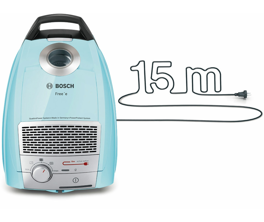 Bosch BSGL53192 blauw stofzuiger