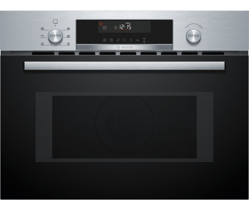 BOSCH magnetron met hetelucht oven inbouw CMA585GS0