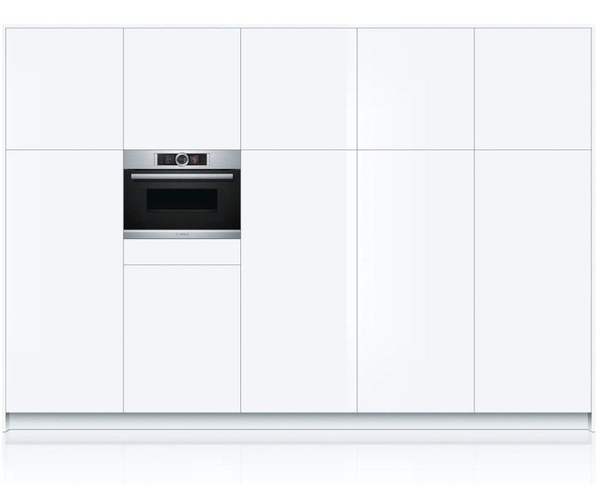 Bosch CMG676BS2 inbouw oven met magnetron