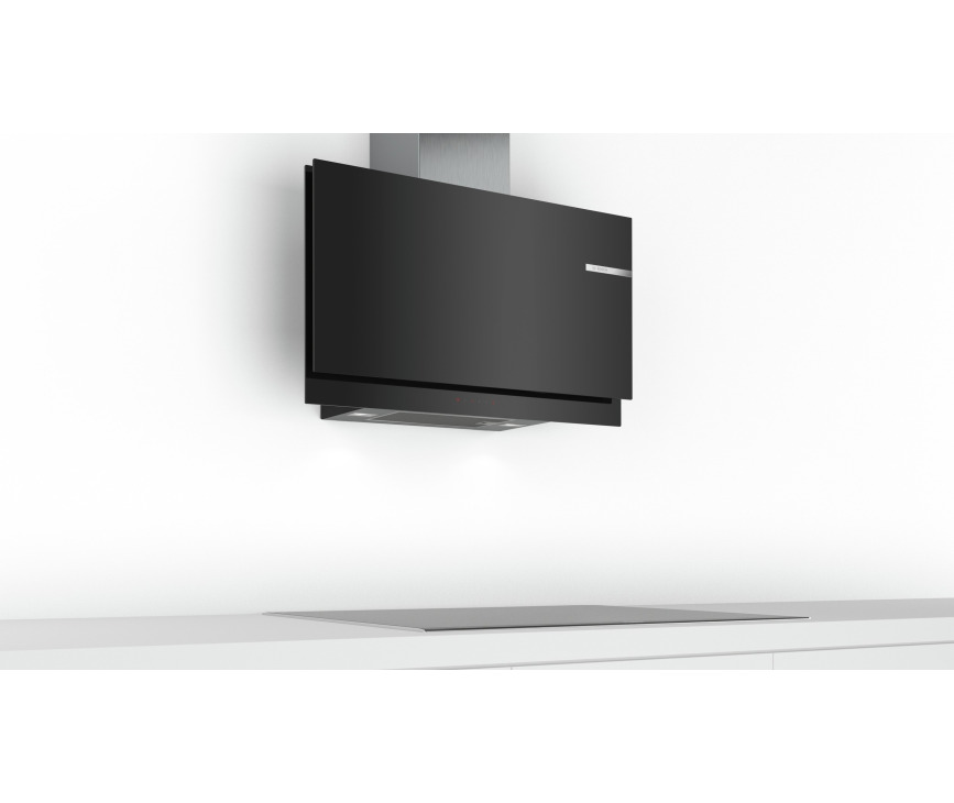Bosch DWF97KM60 wand zwart afzuigkap