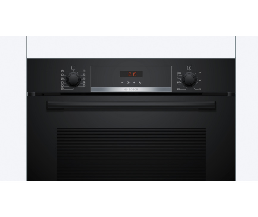 Bosch HBA574BB3 inbouw oven met pyrolyse - Zwart