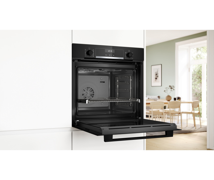 Bosch HBG537EB3 inbouw oven - 3D hetelucht en Eco Clean Direct