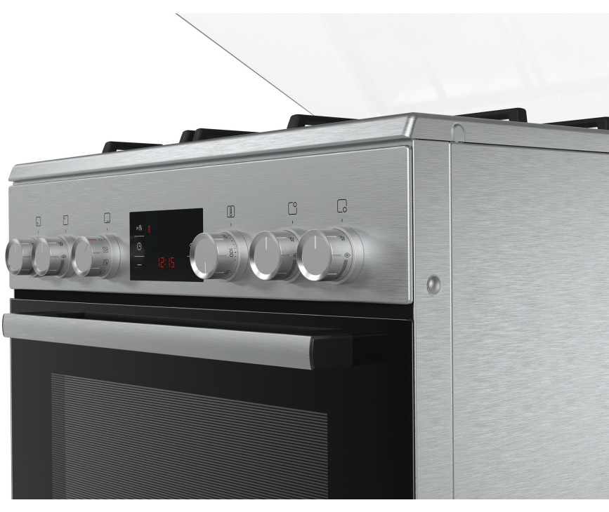 Bosch HGD74W555N rvs fornuis