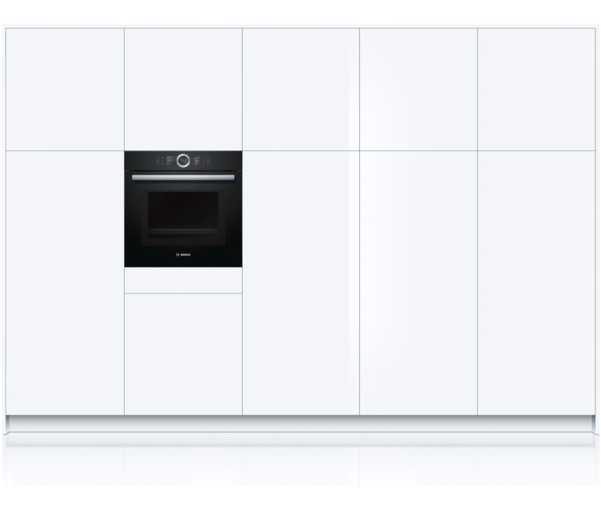 Bosch HMG6764B1 zwart inbouw oven met magnetron