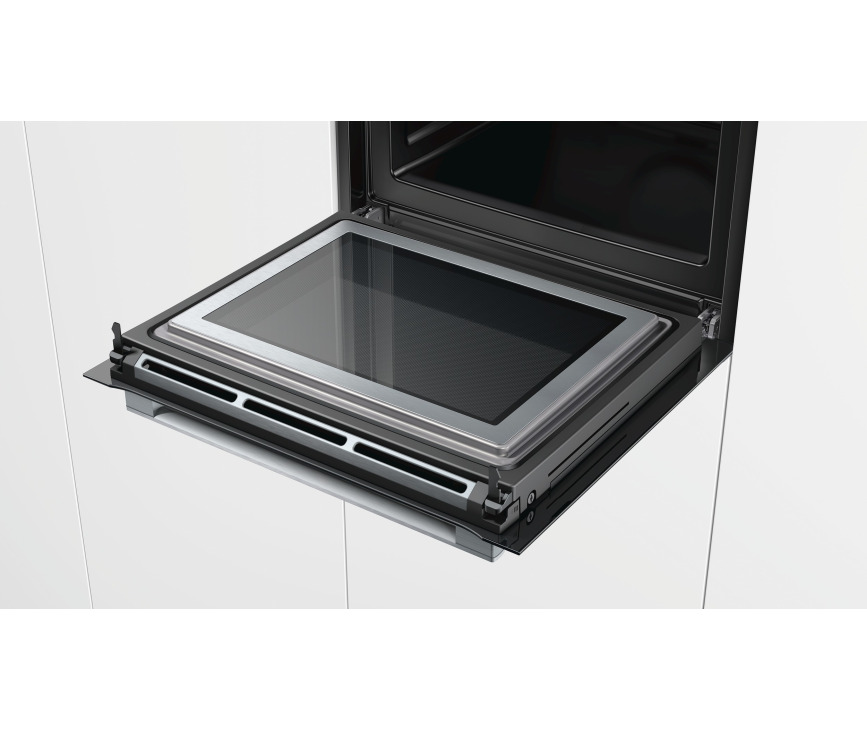 Bosch HMG6764B1 zwart inbouw oven met magnetron