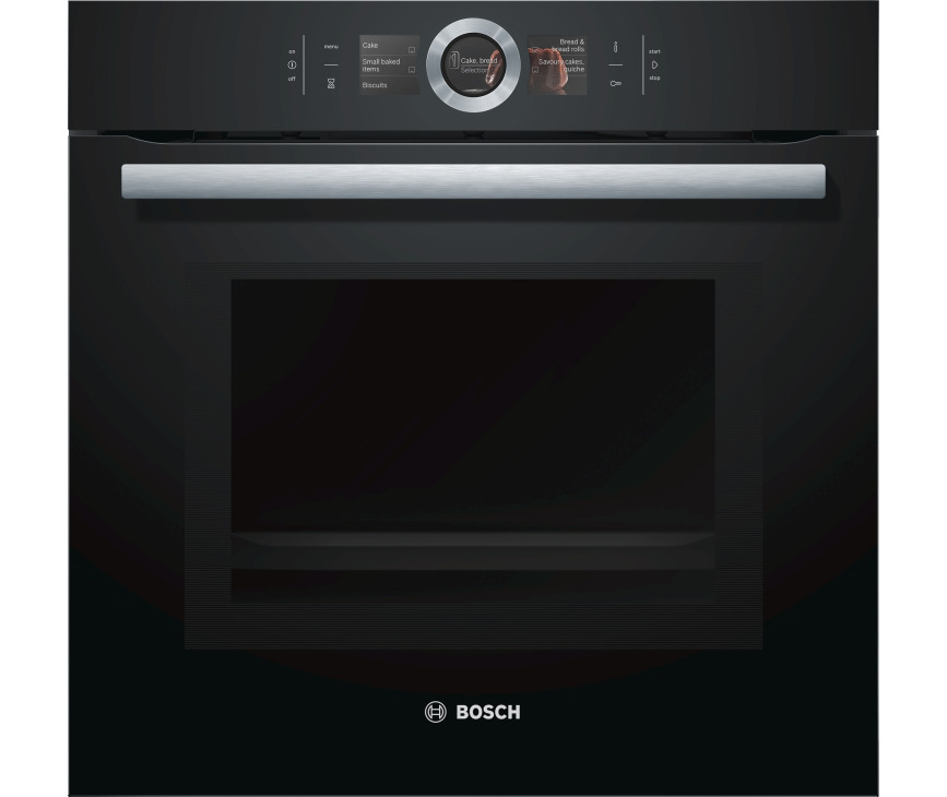 BOSCH oven met magnetron zwart inbouw HMG6764B1