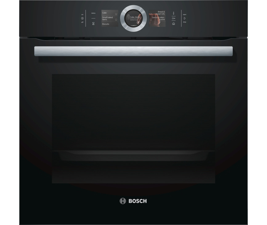 BOSCH combi-stoomoven zwart inbouw HSG636BB1