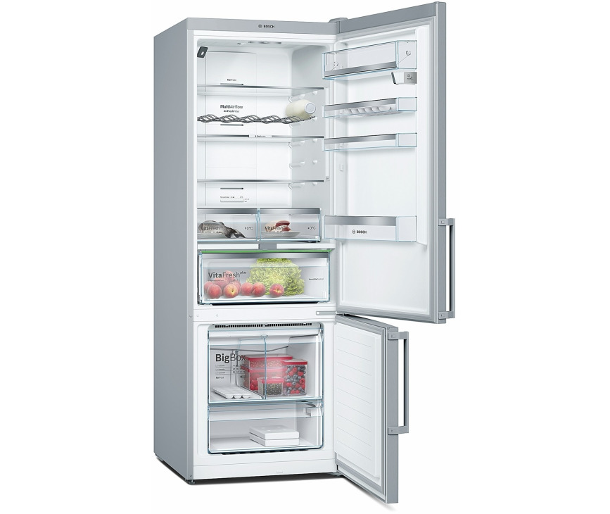 Bosch KGN56HI3P roestvrijstaal koelkast