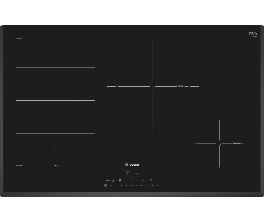 BOSCH kookplaat inductie inbouw PXE851FC1E