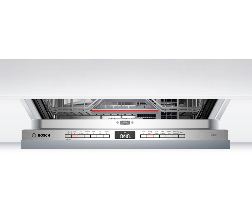 Bosch SBV4HAX40N verhoogde inbouw vaatwasser - 46 dB