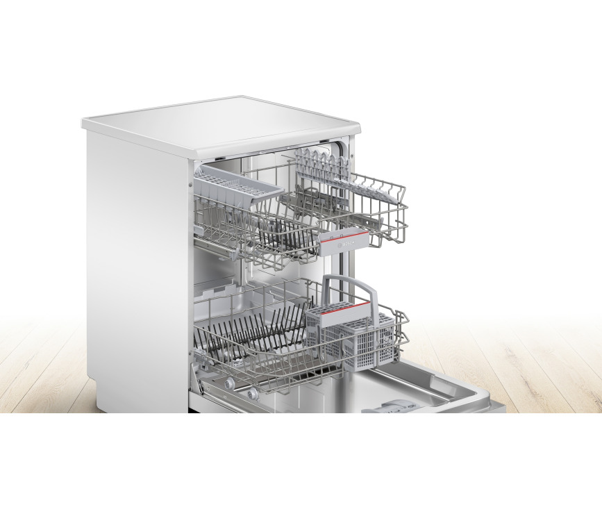 Bosch SMS4ETW00E vrijstaande vaatwasser - wit - Home Connect