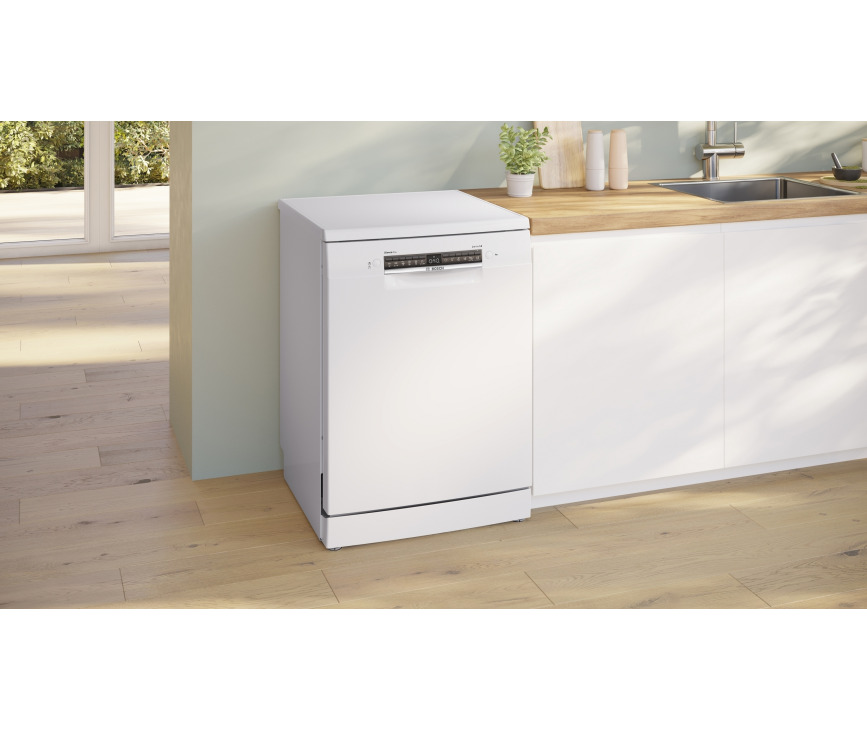 Bosch SMS4ETW00E vrijstaande vaatwasser - wit - Home Connect