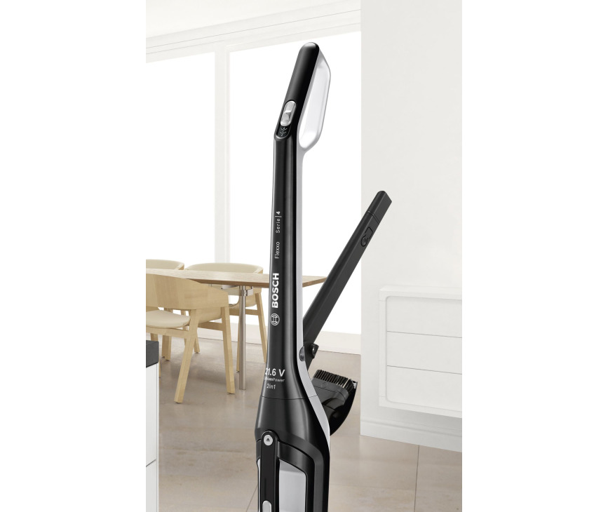 Bosch BBH32101 oplaadbare 2-in-1 kruimelzuiger en steelstofzuiger