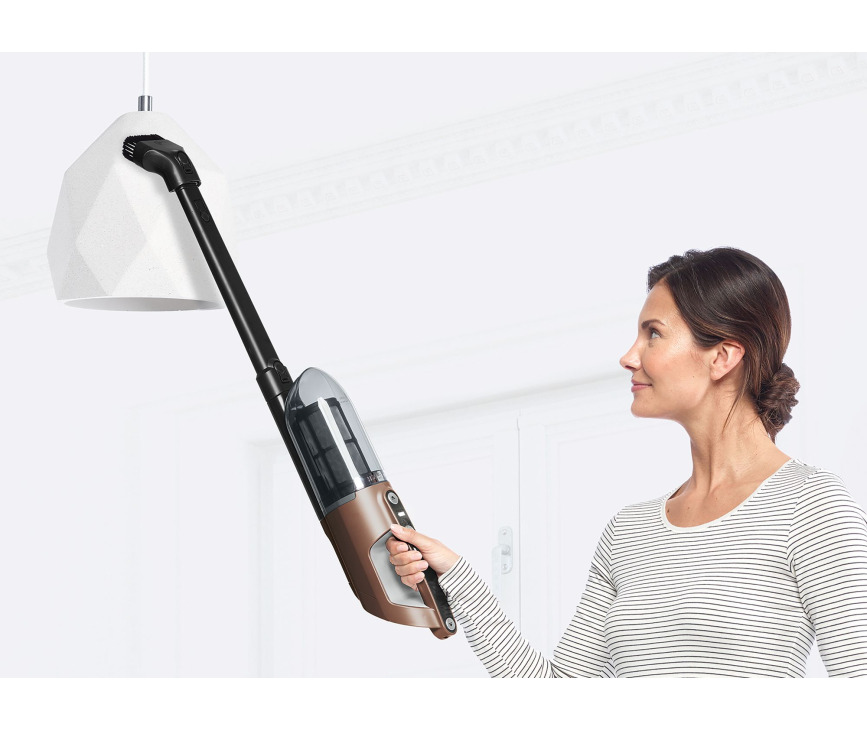 Bosch BCH3K210 2-in-1 steel-/kruimelzuiger stofzuiger - Flexxo 21.6V Bruin