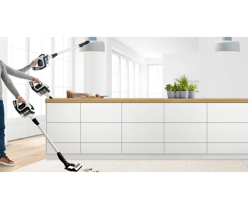 Bosch BCS81EXC steel stofzuiger met accu