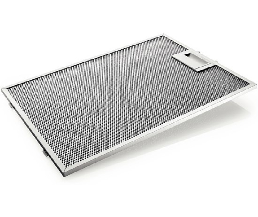 De metalen vetfilters van de Bosch DWB098E50 afzuigkap wand zijn uitwasbaar