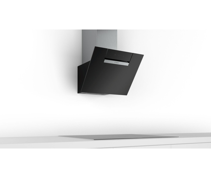 Bosch DWK67EM60 schuine wandmodel afzuigkap - zwart