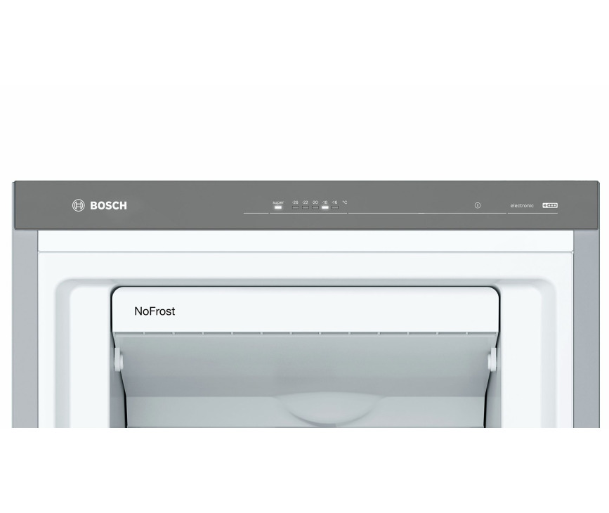 Bosch GSN29VL3P nofrost vrieskast / vriezer in rvs-look